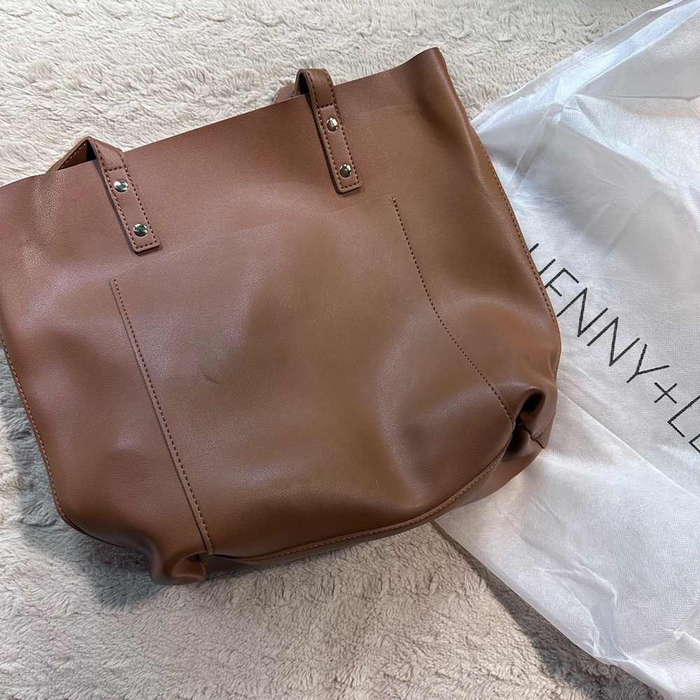 Henry+Lev Brown 2-in-1 Tote Bag - Classic Everyday Carry
